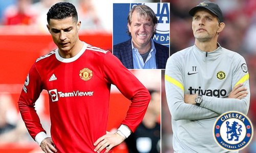 Chelsea ARE 'weighing up a shock move for Cristiano Ronaldo' after he told Man United he wants to leave this summer, with new owner Todd Boehly 'intrigued by the idea of signing the Portugal star after further talks with his agent'