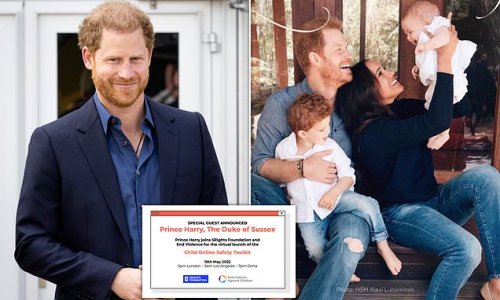 Prince Harry launches 'online safety toolkit' for children: Duke joins Zoom webinar to speak about helping kids 'flourish' in digital world