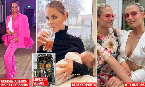 The Honourable huns! How high society 'It girls' like Lady Amelia Spencer and Jade Holland Hooper are embracing Gemma Collins' social tribe - from OTT bridal bashes to loved-up social media posts