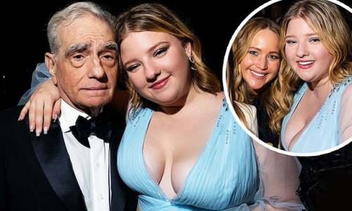 Martin Scorsese's daughter Francesca, 23, reveals Jennifer Lawrence gave her a VERY risqué compliment about her cleavage: 'I can die happy now'