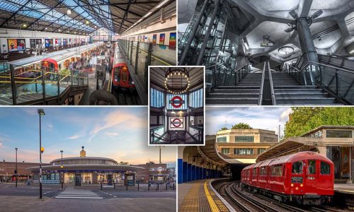 Stunning photographs show magnificent architecture on the London Underground