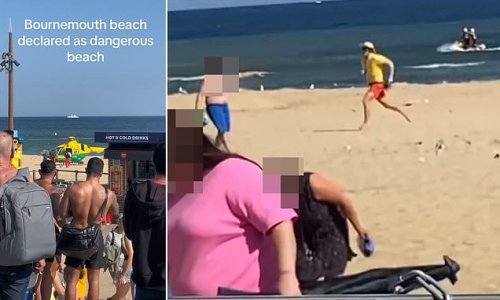 EXCLUSIVE: Top doctor who desperately tried to save 12-year-old girl pulled from Bournemouth sea slams sickening TikTok idiots who filmed CPR and mocked emergency worker racing to help children