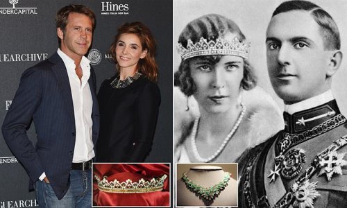 Italy's former royals demand the return of £250million crown jewels that were confiscated when the country abolished its monarchy because it backed fascists