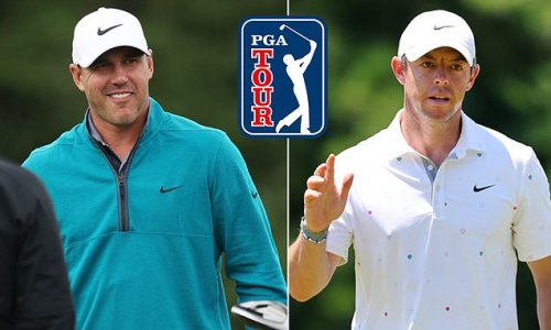 Brooks Koepka says Rory McIlroy can 'think whatever he wants' as he brushes off Northern Irishman's 'duplicitous' jibe aimed at LIV Golf rebels who performed U-turns on the PGA Tour to join controversial Saudi-backed series