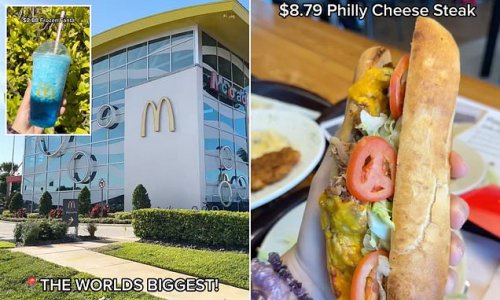 Inside the world's biggest McDonald's where you can order pizza and ...