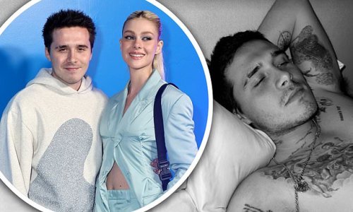 Brooklyn Beckham reveals HUGE new tattoo of his wedding vows in yet another ink tribute to his wife Nicola Peltz