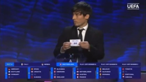 Euro 2024 draw is disrupted by SEX NOISES to leave former Man City star David Silva stunned... less...