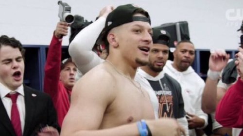 As Kansas City Chiefs star Patrick Mahomes insists his 'dad bod' is 'great' for his NFL performance...