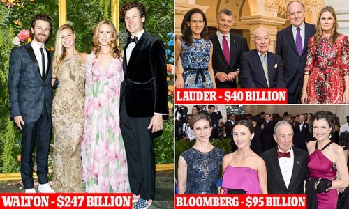 The new generation of uber-rich Americans: Meet the heirs of the U.S.'s biggest dynasties who are about to inherit incredible wealth - including the owners of Walmart whose fortune stands at $190 BILLION