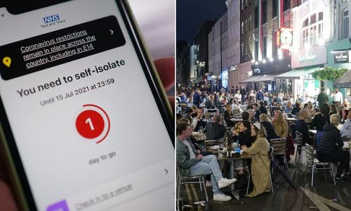 Half of Britons avoiding social contact over risk of getting 'pinged'
