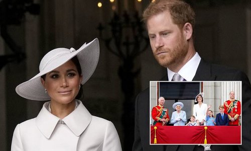 Prince Harry and Meghan Markle are 'trying to create an alternative woke royal family' after the Duchess feels 'enormous bitterness' that she wasn't able to 'modernise' the Firm, claims royal biographer Angela Levin