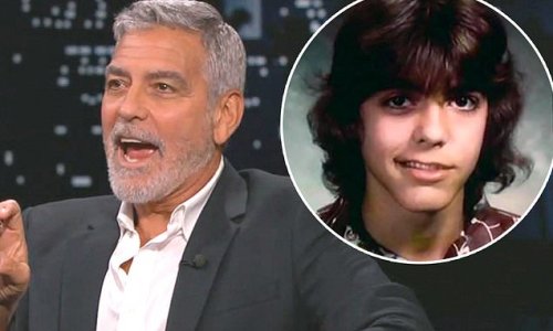 George Clooney points out he suffered from Bell's palsy as teenager as ...