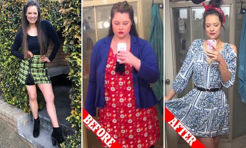 Makeup artist, 28, reveals how she lost 52kg without joining a gym