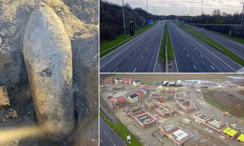 Bomb squad detonate WWII munition unearthed at building site