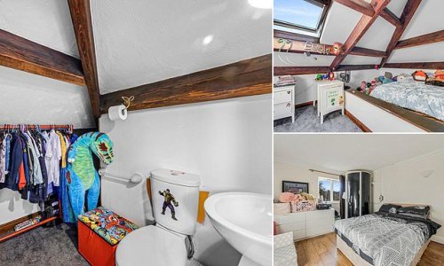 That's potty! Grade II Listed cottage on the market for £450,000 is mocked for having a children's bedroom which doubles up as a toilet