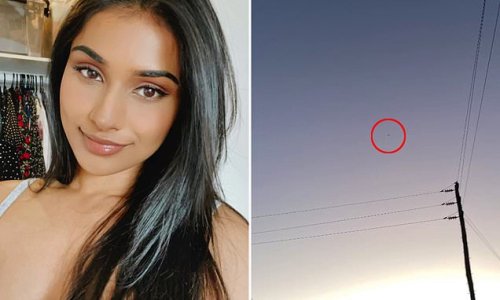 Australian woman's 'random' photo of Qantas plane flying above her house shocks the internet: 'No way, what are the chances'