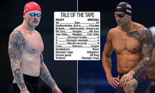 Adam Peaty and Caeleb Dressel are to settle medley duels in the pool