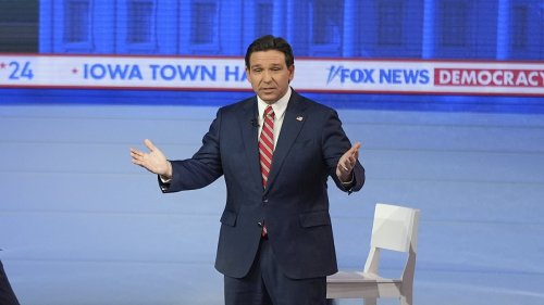 Ron DeSantis tells Iowa to stop the 'self-fulfilling prophecy' of a Trump win: Tells voters to...