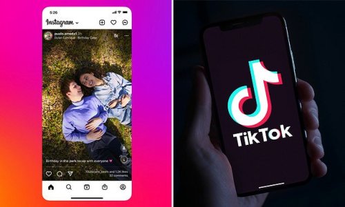 TikTok users spend 197.8 MILLION hours a day scrolling through the app - TEN TIMES the time that Instagram users spend on Reels, new Meta documents reveal