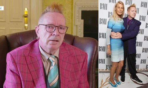Sex Pistols rocker John Lydon breaks down in tears over his wife's Alzheimer's battle - after slamming Holly and Phil for his intro to the show