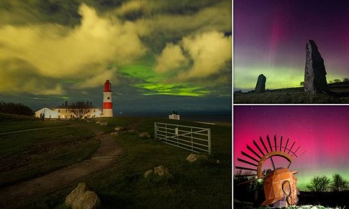 Northern Lights Illuminate Skies Across UK: Stargazers As Far South As ...