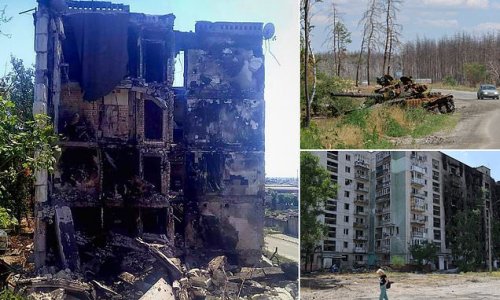 Russia claims 'full control' over Lysychansk after Zelensky adviser admits Putin's army is 'gaining a foothold' in final Luhansk stronghold