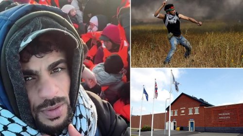 EXCLUSIVE'Hamas-supporting' Channel migrant who called on God to 'kill all Jews' is beaten up in prison cell while awaiting trial for entering the UK illegally