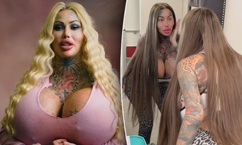 Surgery-addicted model Mary Magdalene comes out as 'autosexual' as she reveals the only person she's attracted to is HERSELF