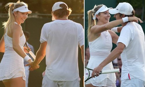 Love is in the air! Katie Boulter and boyfriend Alex de Minaur win
