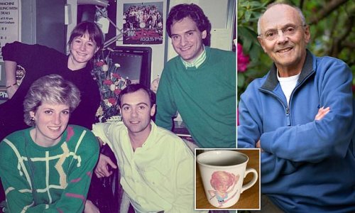 Princess Diana's favourite DJ Graham Dene reveals how the 'cheeky' royal told him a saucy joke about Miss Piggy, sent him a mug with her picture on it, and secretly sat in on his final Capital radio show