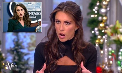 The View descends into farce as token conservative host Alyssa Farah Griffin claims the show is full of 'toxic femininity' as she is pilloried for working with Trump by liberal guests