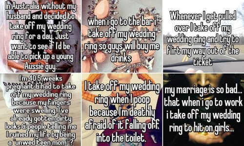 People share why the reasons why they don't wear their wedding ring