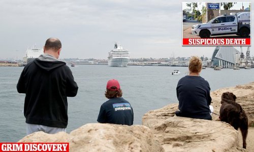 Horror as woman's body floats to the surface at busy harbour - grisly discovery reported by dozens of locals as cops probe cause of death