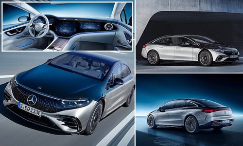 Mercedes' EQS is a space-age electric limo with a hi-tech dashboard