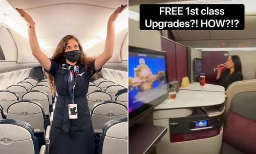 Buy tickets on a TUESDAY and always sit in the last row: Flight attendant shares top money-saving travel tips - and reveals the best way to snag free first-class upgrades