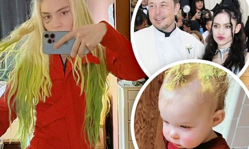 Grimes changes name of her and Elon Musk's daughter from Exa Dark Sideræl to a question... and can you guess what it is?