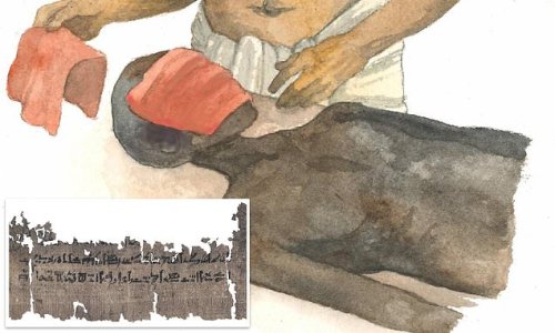 Ancient Egyptian embalming instructions found 3,500-year-old papyrus