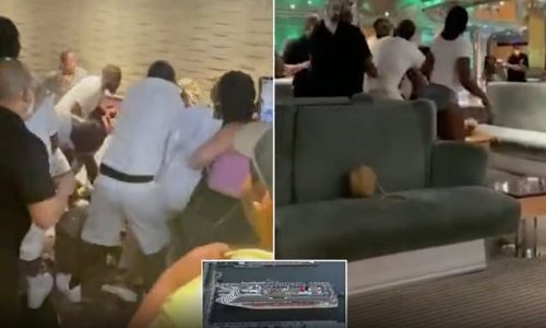 Jealousy over a THREESOME between passengers sparked 60-person brawl on Carnival Cruise ship dance floor that lasted for an HOUR and spanned five floors