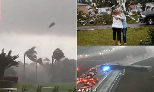 Winter storm brings FOUR tornadoes to Florida
