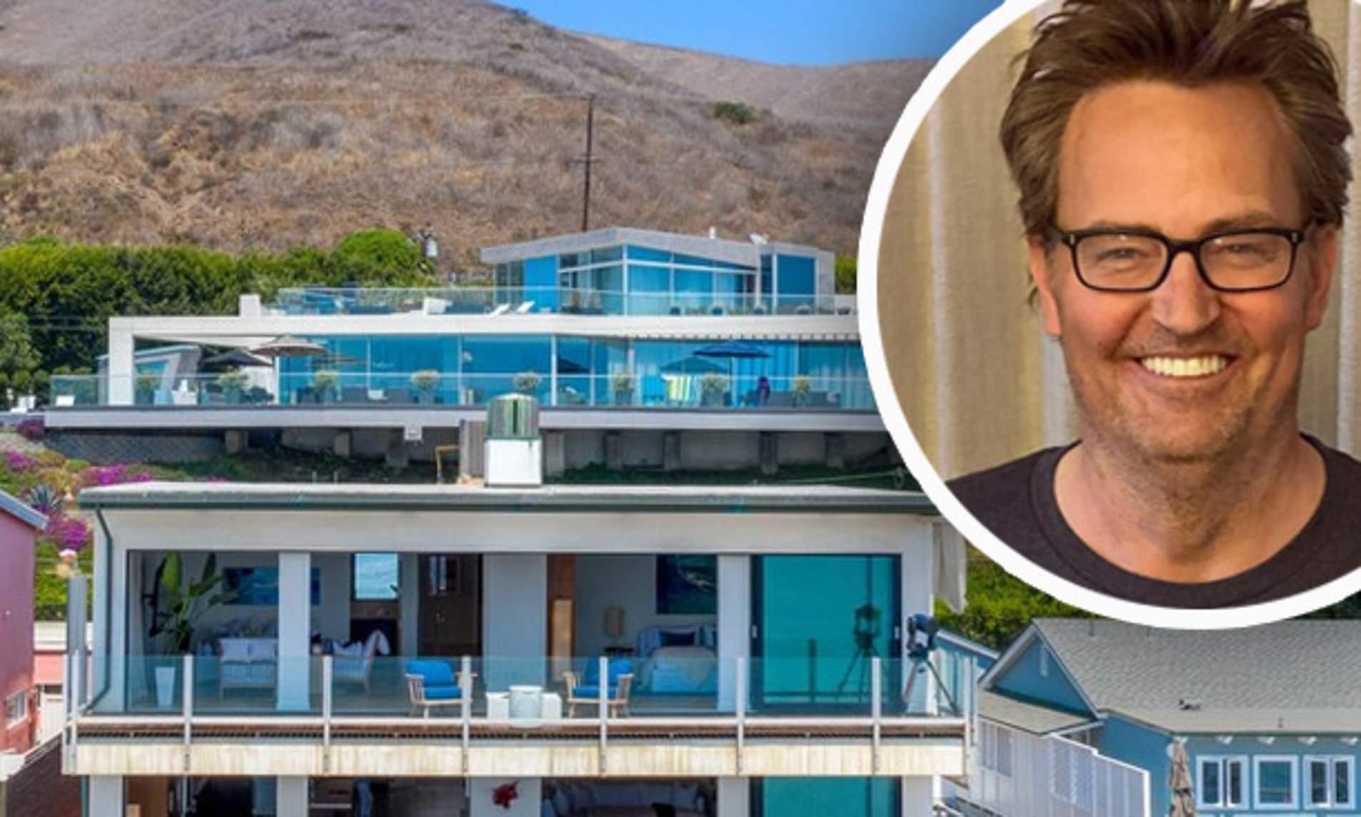 Matthew Perry sells off his beachfront Malibu bachelor pad for $13.1 million... after putting it on the market for $14.95 million