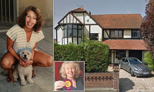 Former model and UKIP councillor, 71, is thrown out of her £800,000 home after losing inheritance battle with her stepchildren despite begging judge, 'please help me' in handwritten letter