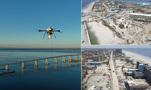 Verizon unleashes drones over parts of Florida destroyed by Hurricane Ian to provide first responders with connectivity while they search for survivors among more than 400 buildings destroyed by the storm