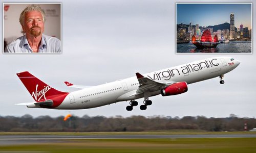 Virgin Atlantic axes its Heathrow to Hong Kong route and pulls offices from the city after nearly 30 years, and blames closure of Russian airspace for the decision