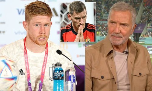 'Keep your thoughts to yourself!': Graeme Souness BLASTS Belgium star Kevin De Bruyne over claims the national side were 'too old' to compete in Qatar... as pundit insists comments 'would not have spread a happy atmosphere' in Red Devils camp