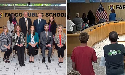 North Dakota school board axes Pledge of Allegiance from being recited before meetings because phrase 'under God' doesn't include other faiths