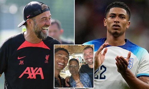 England star Jude Bellingham 'will tell Borussia Dortmund that he wants to LEAVE the club after the World Cup'... with the midfielder's parents 'keen on seeing their son join Liverpool instead of Real Madrid and Manchester City'
