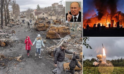 If the West looks away now, Russia WILL triumph. Ukraine's losing hundreds of troops a day and yesterday another vital city fell. Yet the EU still seems to care more about Putin's gas, warns expert DAVID PATRIKARAKOS