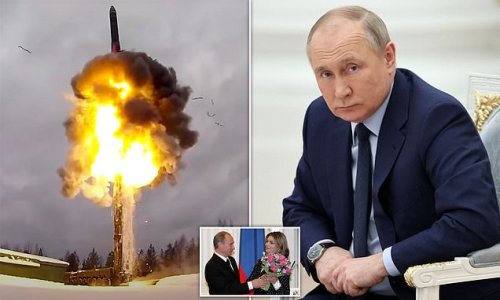 NATO 'warns Putin may test a NUKE on Ukraine's borders' as Kremlin 'insiders' claim he 'is preparing to make decisions about launching a tactical nuclear strike while hidden in a bunker outside Moscow'