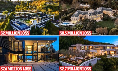 Millionaire investor slashes $6M from $44M luxury home sale price in desperate bid to beat new LA mansion tax - as other high rollers cut prices of their properties too