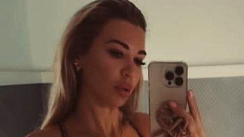 Christine McGuinness flaunts her figure in skimpy bikinis in Ibiza as she breaks her silence on her Celebs Go Dating exit